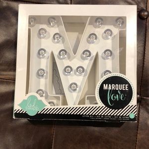 Heidi Swapp Marquee Light - Letter “M”